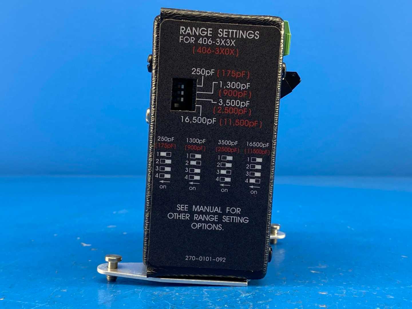 Drexelbrook Multipoint II Level Controller, Model 406-3003-001