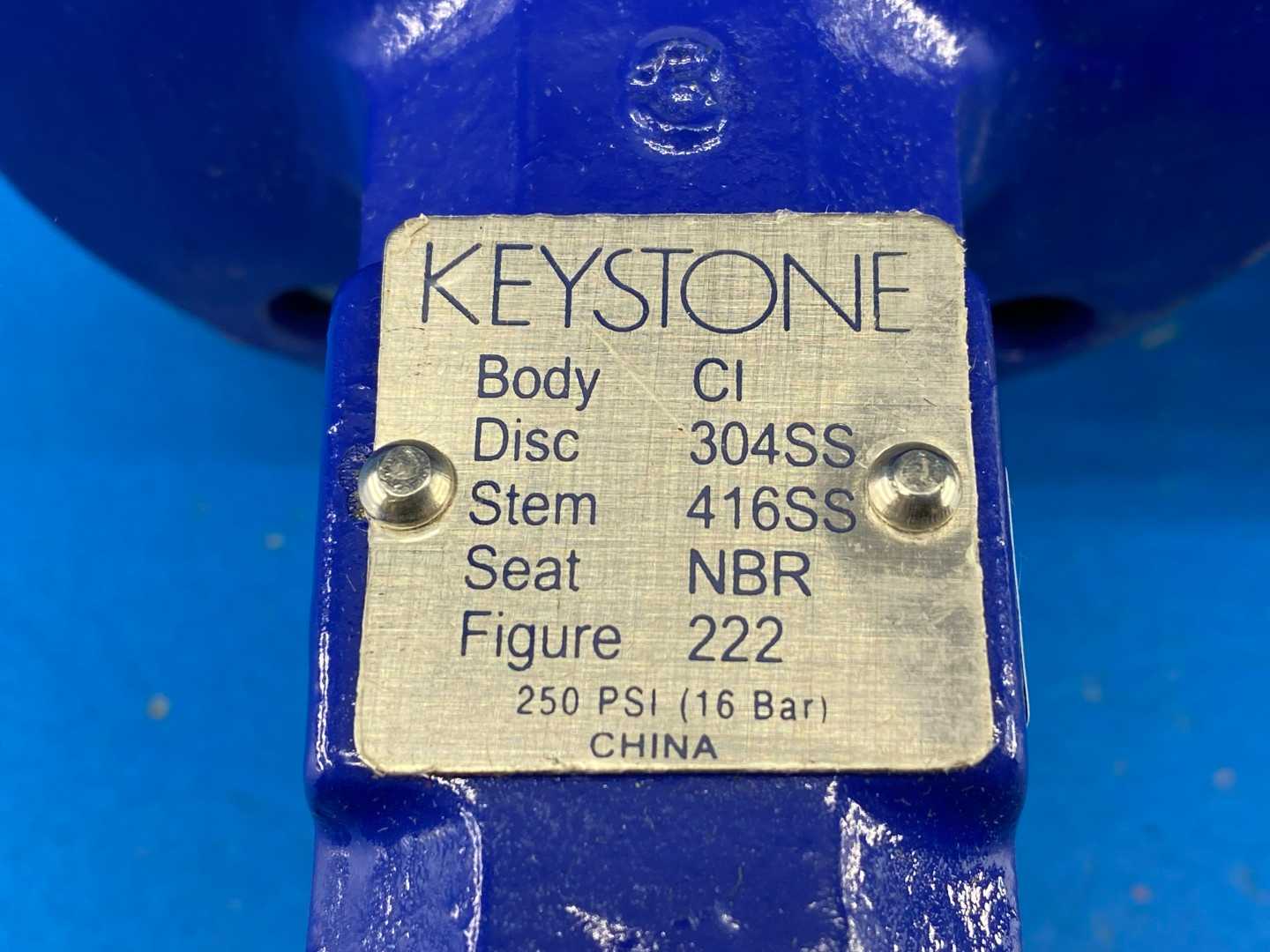 Keystone 222 Butterfly Valve 3"