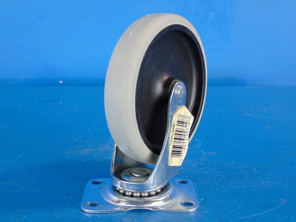 Rubbermaid 5x1" Swivel Plate Caster NOSFG 4501L2000