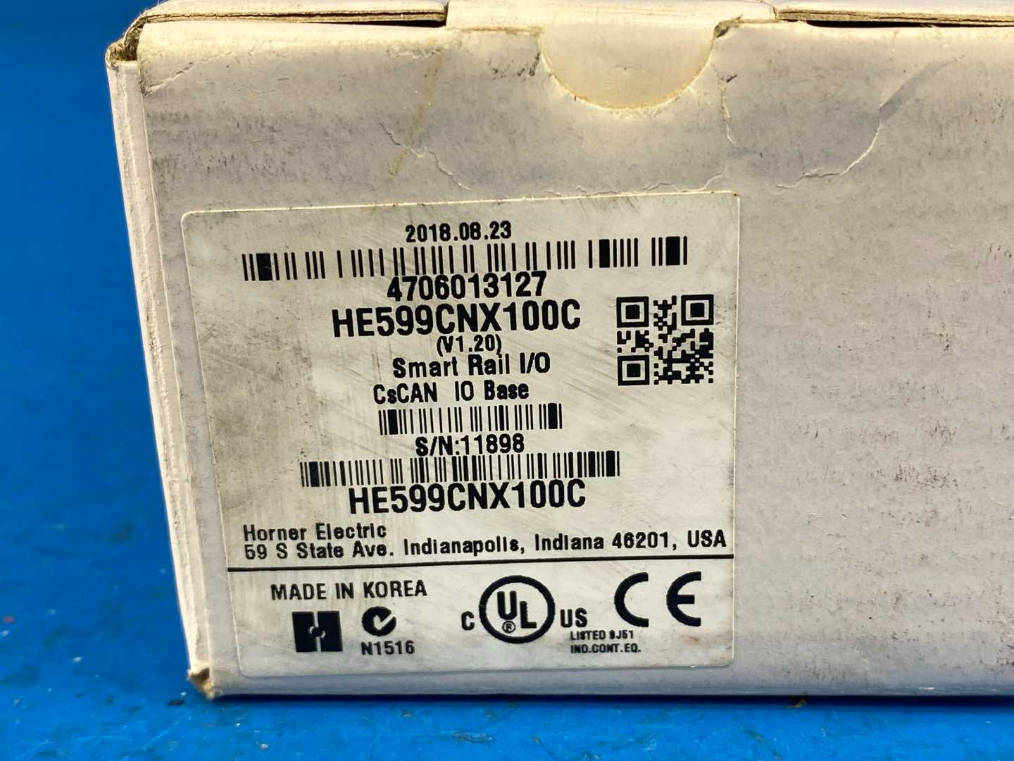 Horner Electric HE599CNX100C Smart Rail I/O Base, CsCAN I/O module