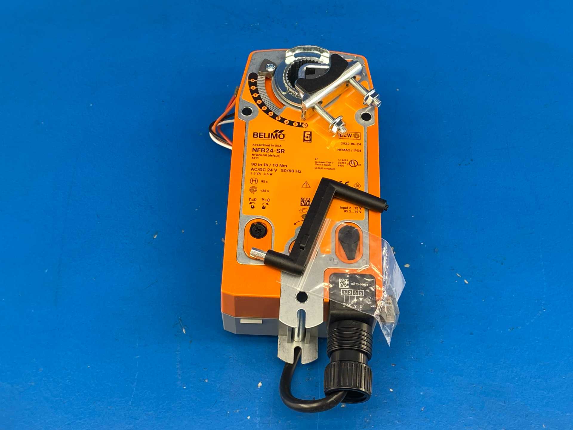 Belimo NFB24-SR 24V Spring Return Damper Actuator