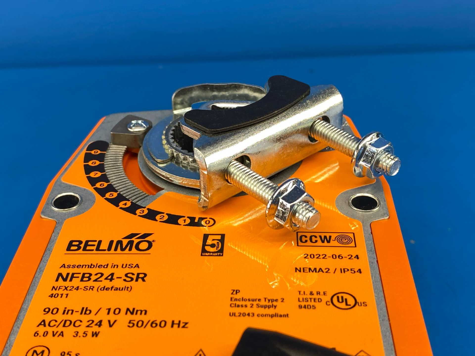 Belimo NFB24-SR 24V Spring Return Damper Actuator