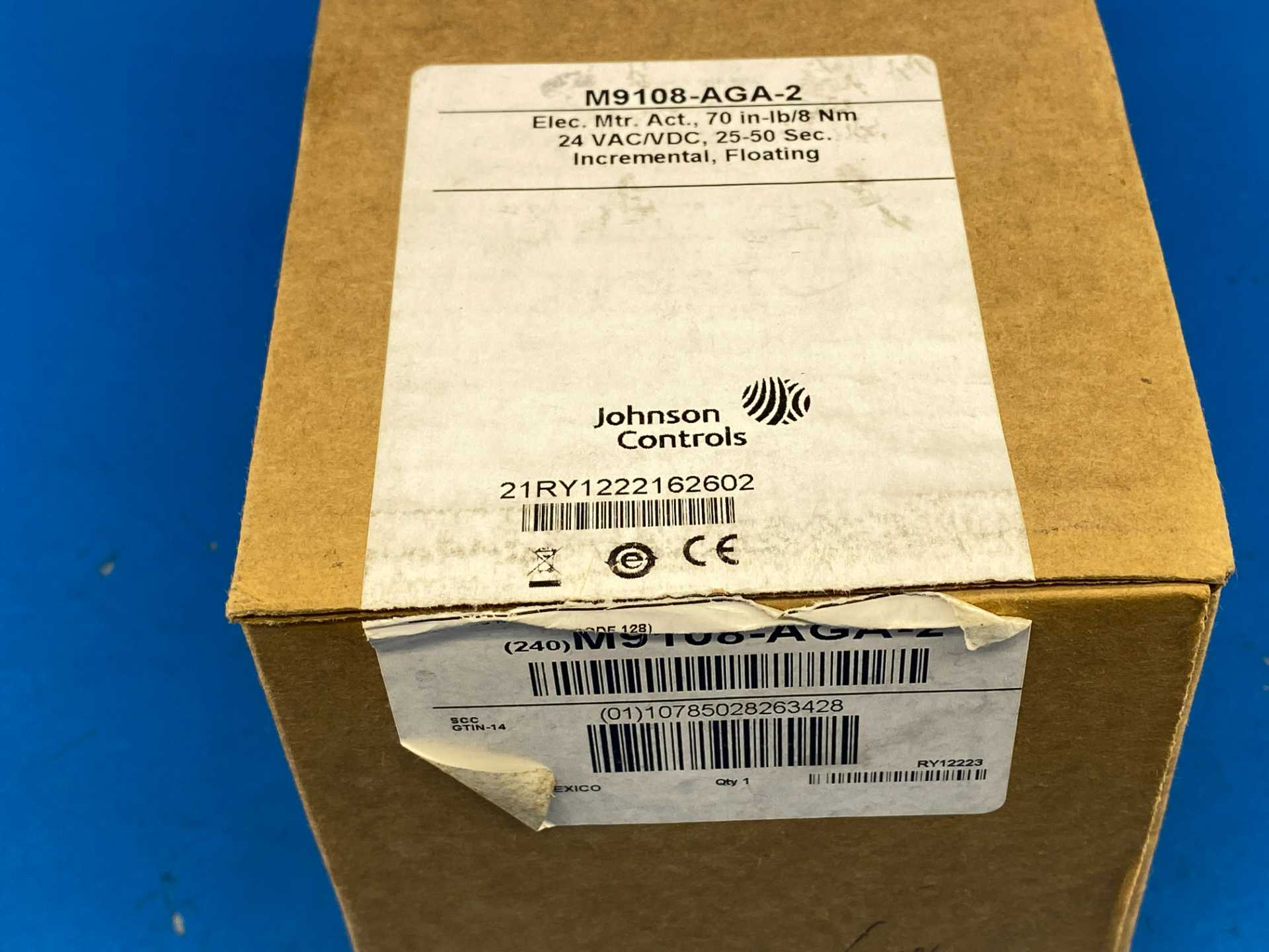 Johnson Controls M9108-AGA-2 Proportional Electric Non-spring Return Actuators