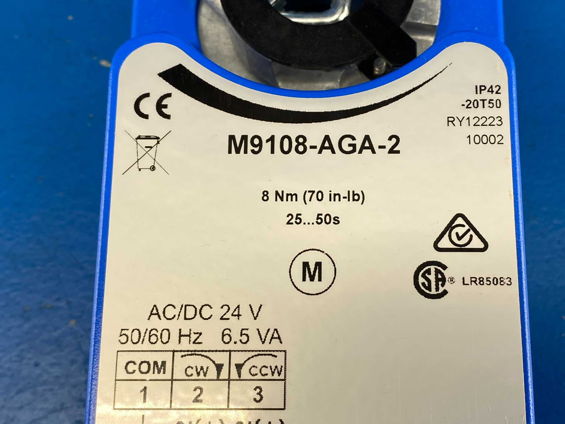 Johnson Controls M9108-AGA-2 Proportional Electric Non-spring Return Actuators