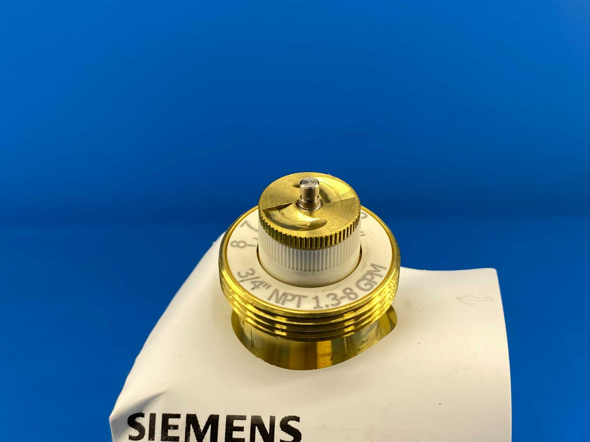Siemens 599-04322-7, 3/4" PICV Pressure Independent Control Valve, 7 GPM