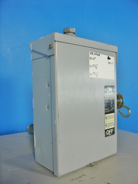 60 AMP 240V SAFETY Switch Siemens NEMA 3 15HP