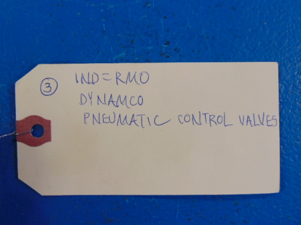 DYNAMCO SL1510JX PNEUMATIC CONTROL VALVE