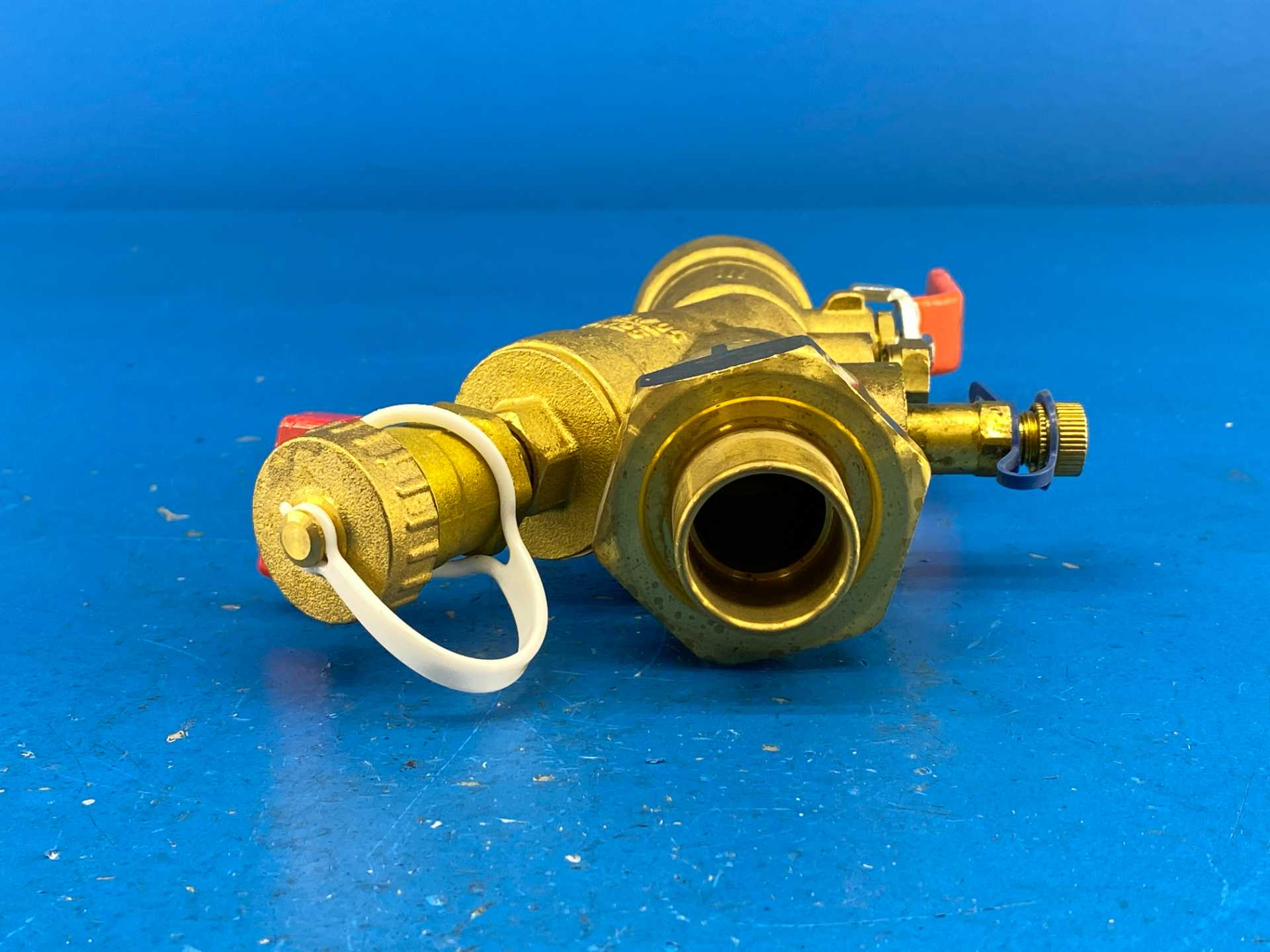 IMI Hydronics YCSBS-075S-075S-PT1-PL2,HN3, 3/4"S x 3/4"S, Koilpak Y-Strainer Ball Valve 400WOG | PN25 (Orange Handle)