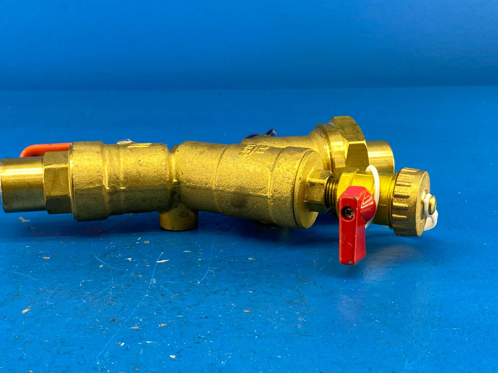 IMI Hydronics YCSBS-075S-075S-PT1-PL2,HN3, 3/4"S x 3/4"S, Koilpak Y-Strainer Ball Valve 400WOG | PN25 (Orange Handle)