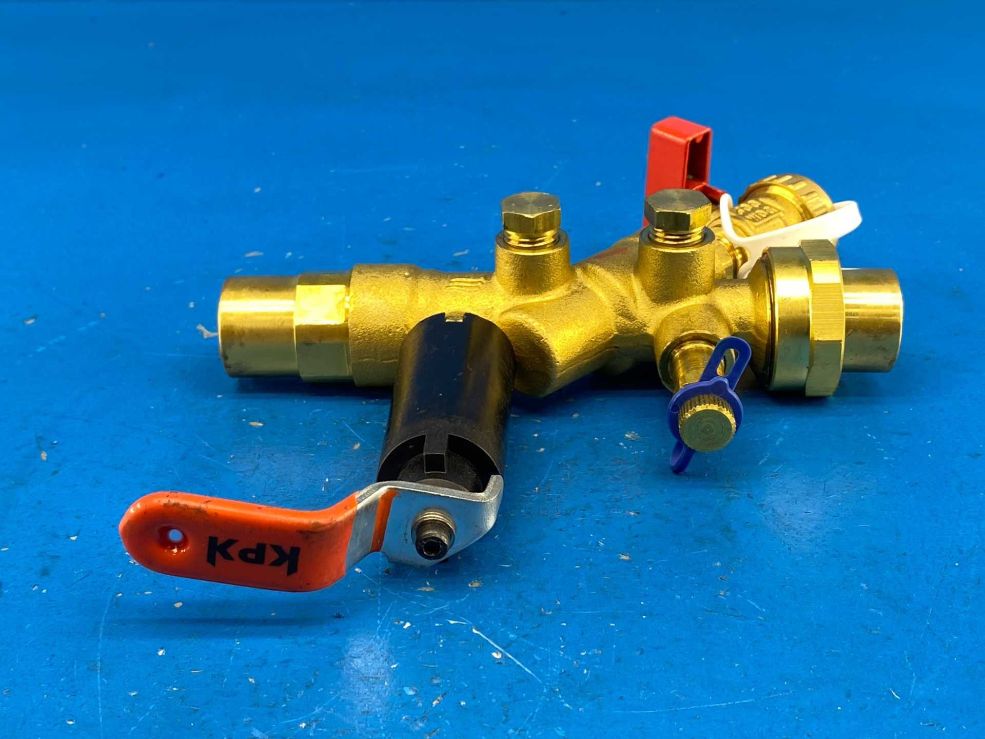 IMI Hydronics YCRSBS-075S-075S-PT1-PL3-HN2-EH, 3/4"S x 3/4"S Y-Strainer Ball Valve, 400WWP/400WOG Extended Handle