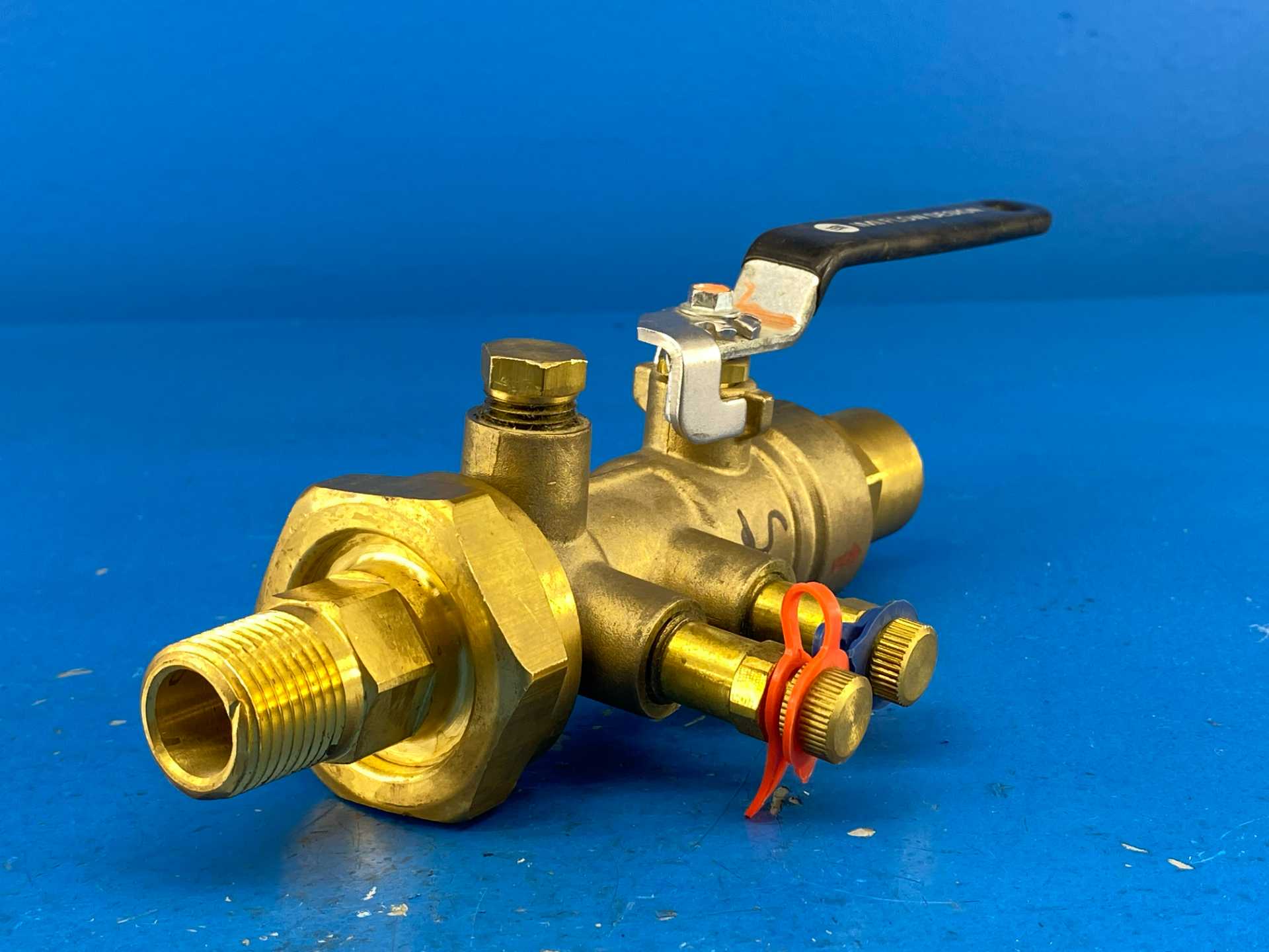 IMI Hydronics UASBS-B-075S-050M-V6, 3/4"S x 1/2"M, Manual Venturi Valve, 600WOG | PN40, Venturi No. 6, 600 PSIG