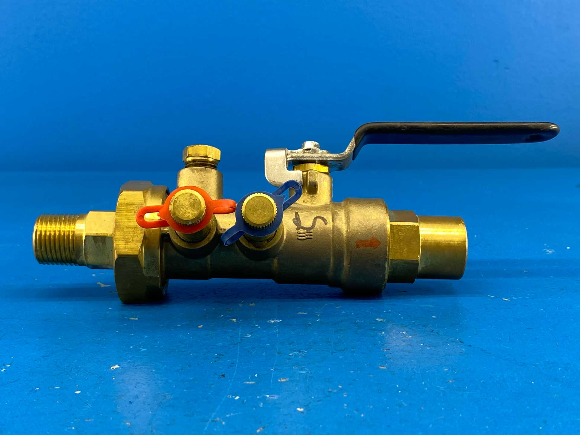 IMI Hydronics UASBS-B-075S-050M-V6, 3/4"S x 1/2"M, Manual Venturi Valve, 600WOG | PN40, Venturi No. 6, 600 PSIG