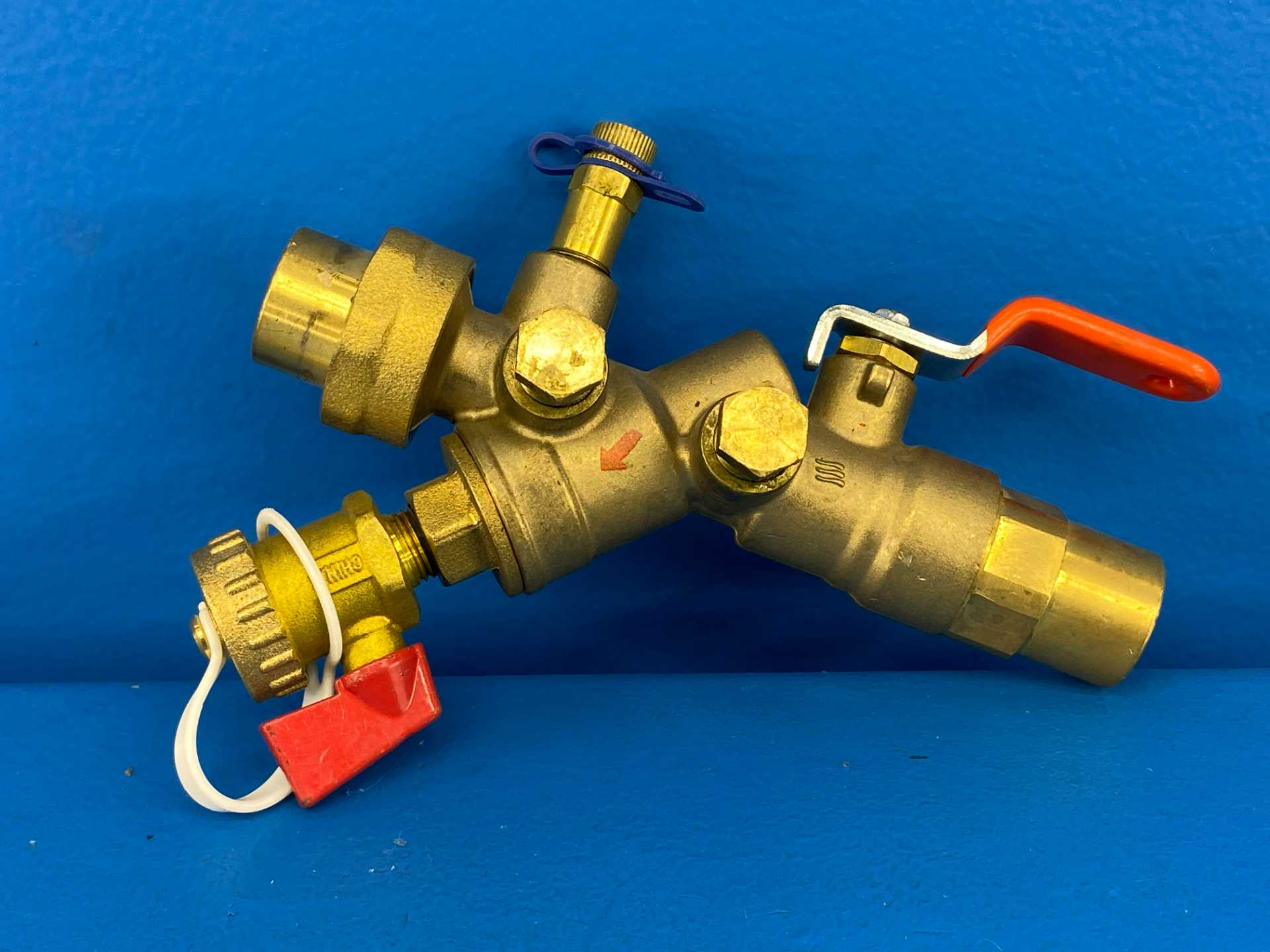 IMI Hydronics YCRSBS-075S-075S-PT1-PL3-HN2, 3/4"S x 3/4"S, Koilpak Y-Strainer Ball Valve, 400WWP 