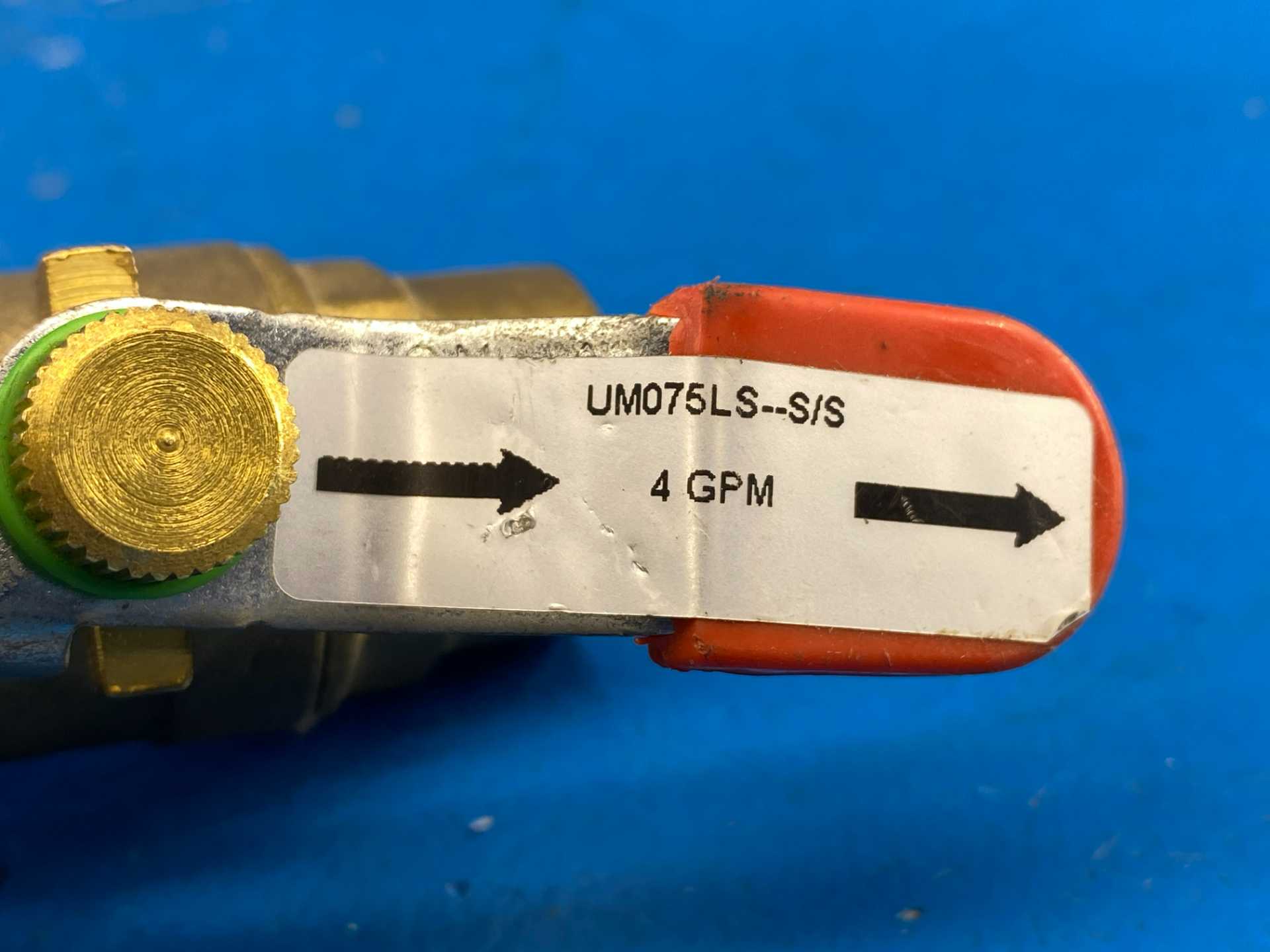 Nexus Hydronics Ultra Matic, UM+075LS-050M-040-N-E. 3/4"LS x 1/2"M Automatic Flow Control Valve, 4GPM, 60WOG | 40BAR
