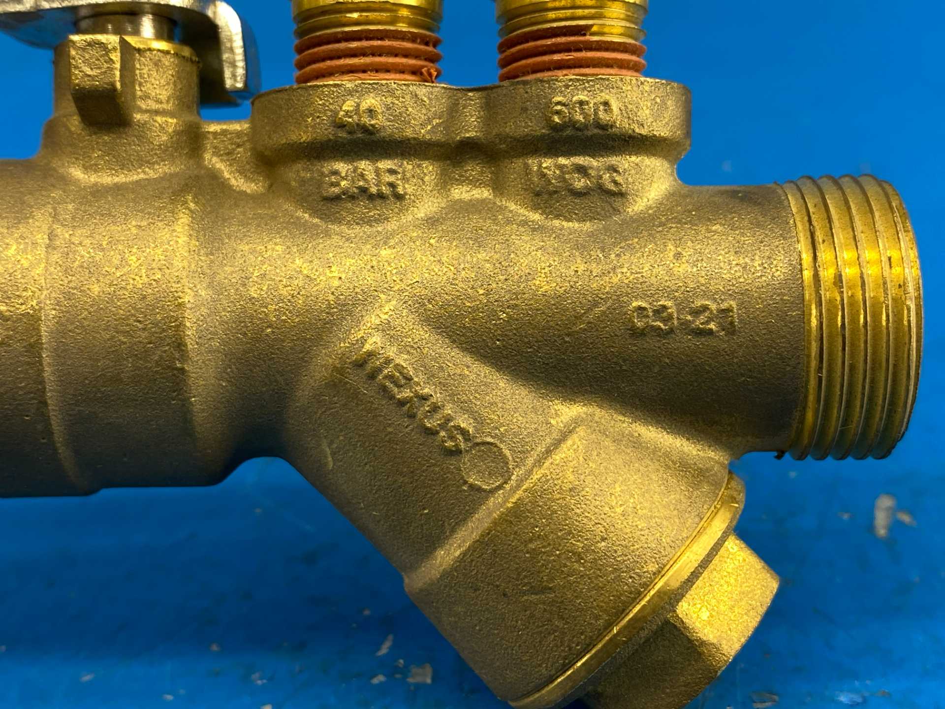 Nexus Hydronics Ultra Matic, UM+075LS-050M-040-N-E. 3/4"LS x 1/2"M Automatic Flow Control Valve, 4GPM, 60WOG | 40BAR
