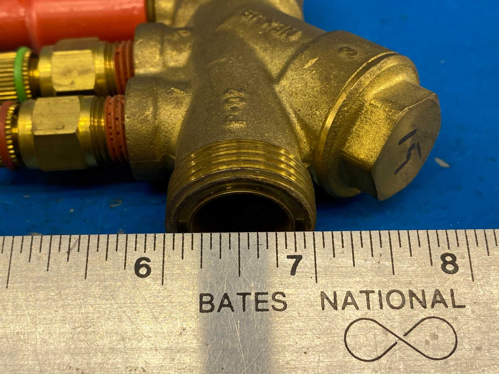 Nexus Hydronics Ultra Matic, UM+075LS-050M-015-N-E, 3/4"LS x 1/2"M Automatic Flow Control Valve, 1.5GPM, 600WOG | 40BAR
