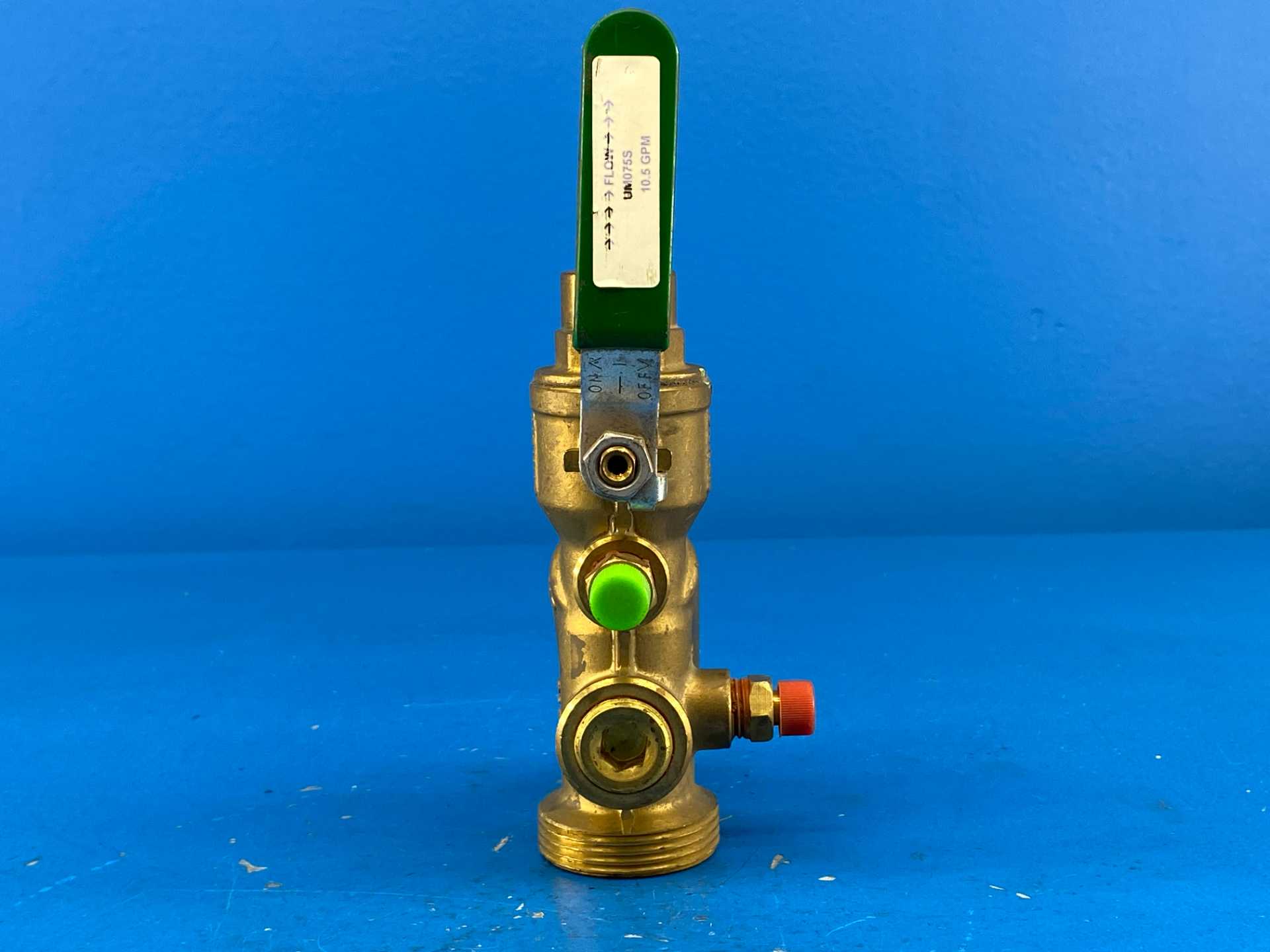 Nexus Hydronics Ultra Matic, UM-075LS-050M-105-N. 3/4"LS x 1/2"M Automatic Flow Control Valve, 10.5GPM, 60WOG | 40BAR
