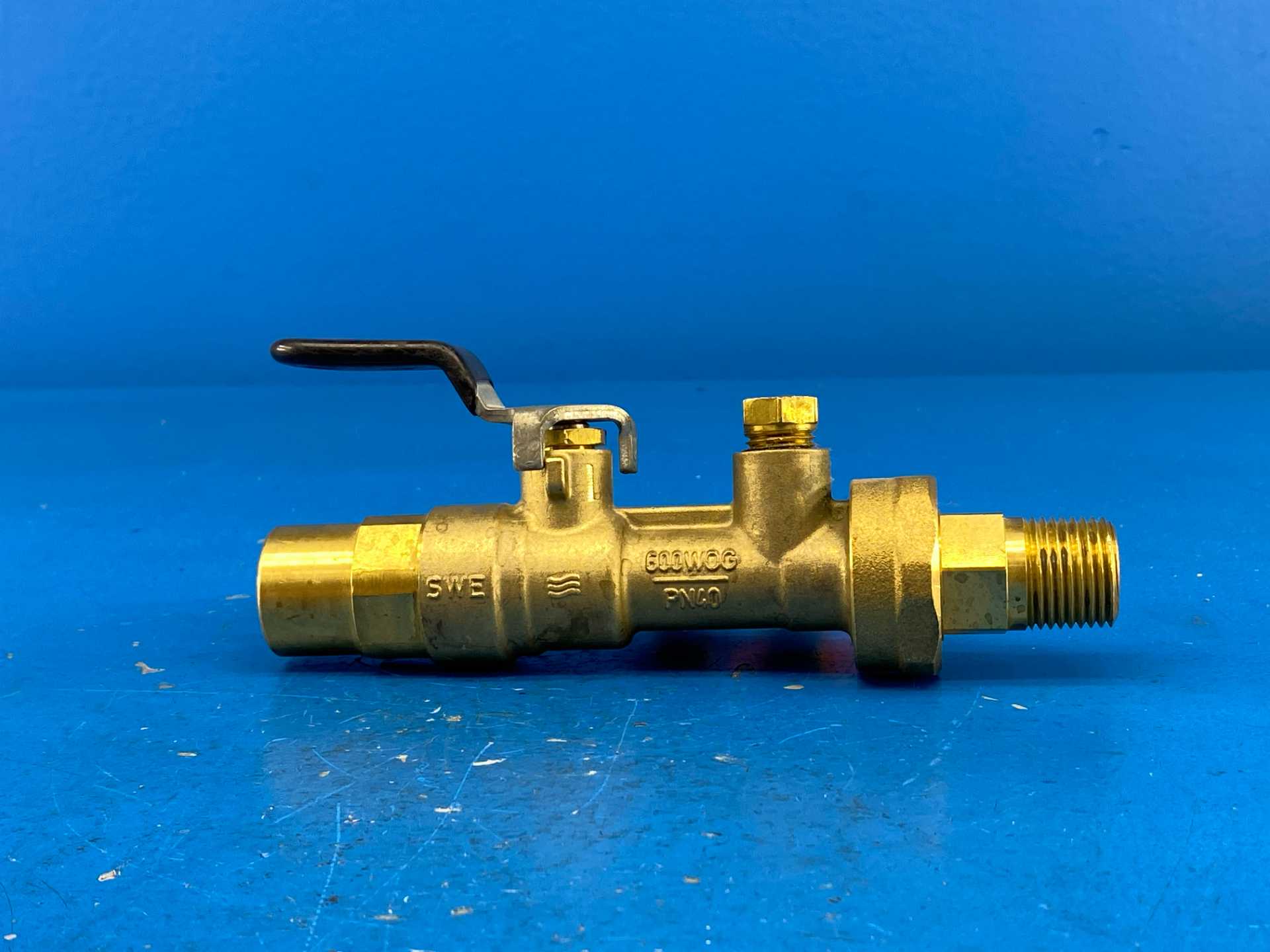 IMI Hydronics UASBS-A-075S-050M-V4, 3/4"S x 1/2"M, Manual Venturi Valve, 600WOG | PN40, Venturi No. 4, 600PSIG