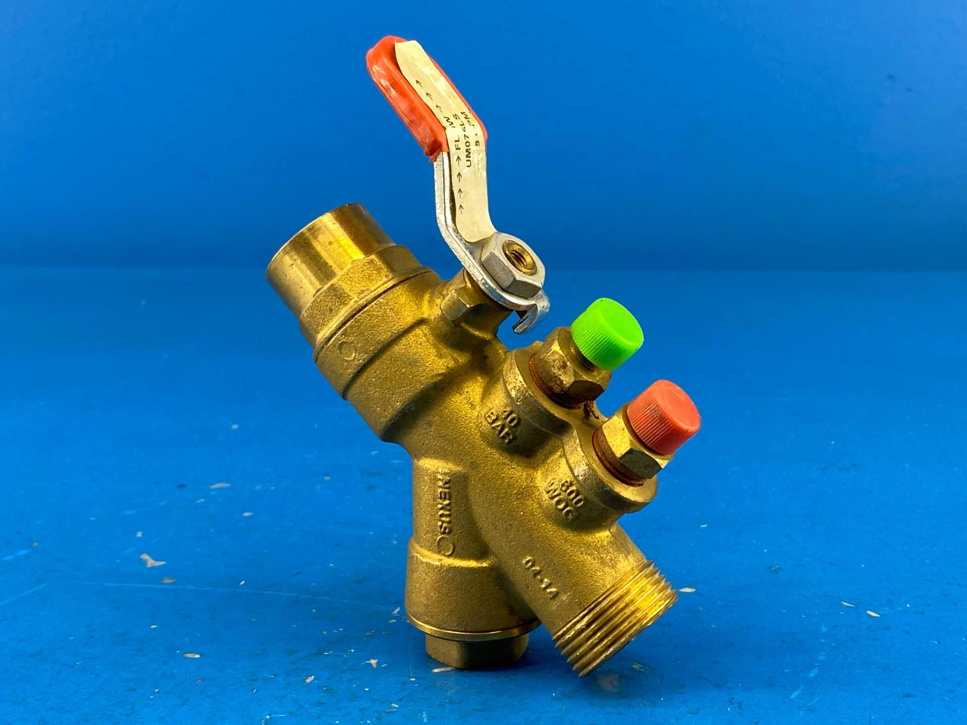 Nexus Hydronics Ultra Matic, UM-075LS-050M-080, 3/4"LS x 1/2"M Automatic Flow Control Valve, 8.0GPM, 60WOG | 40BAR
