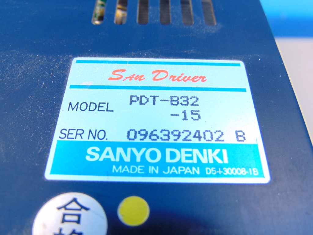 SANYO PDT-B32-15 DENKI SERVO AMPLIFIER/CONTROLLER