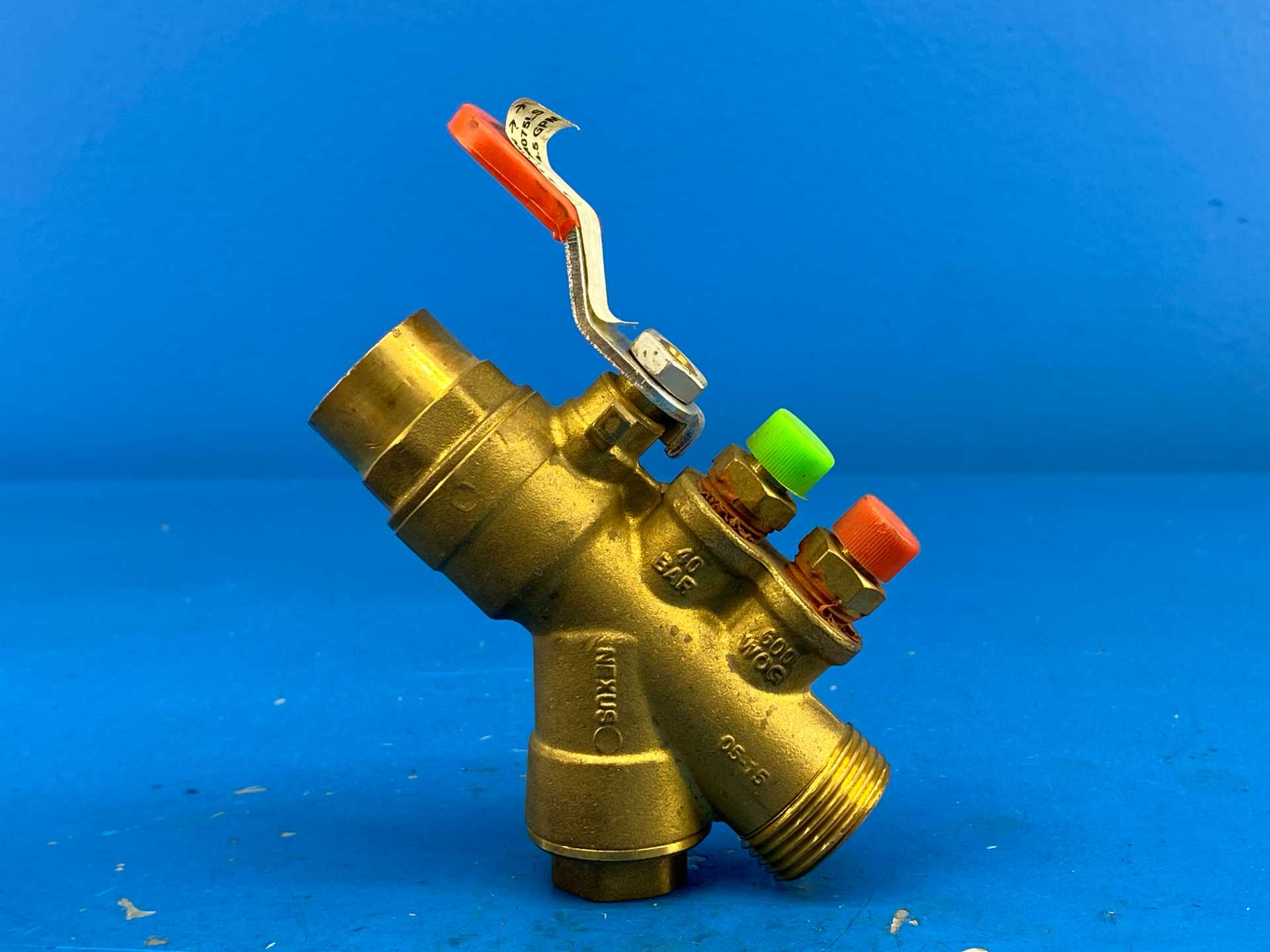 Nexus Hydronics Ultra Matic, UM-075LS-050M-045. 3/4"LS x 1/2"M Automatic Flow Control Valve, 4.5GPM, 60WOG | 40BAR
