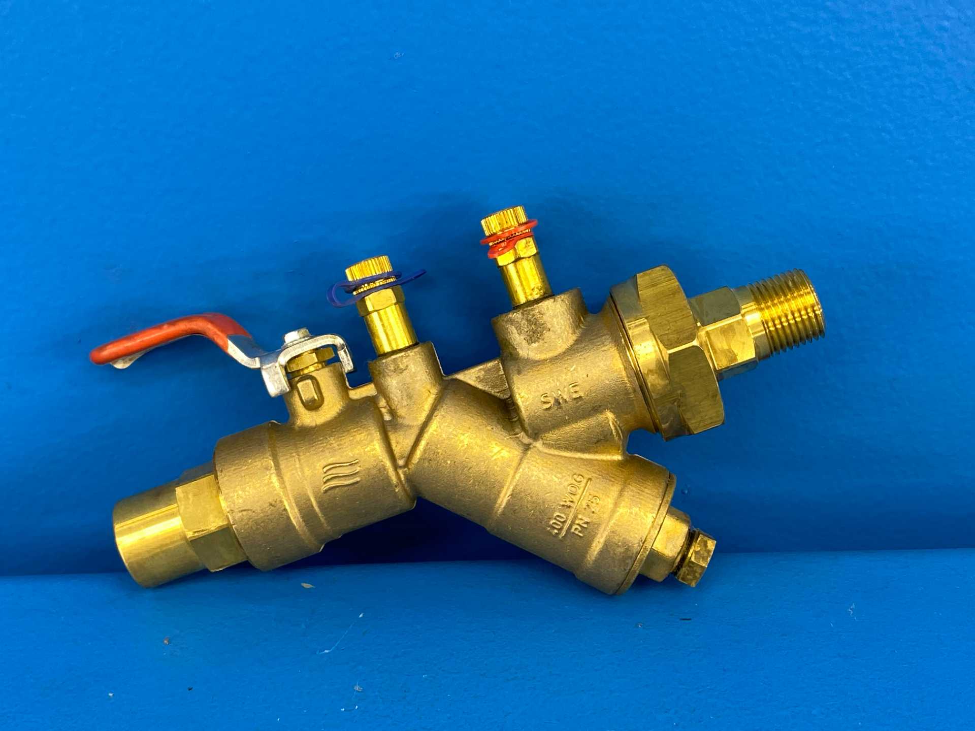 IMI Hydronics AC075L-050M-2.50GPM, 3/4"L x 1/2"M Automatic Balancing Valve, 400WOG | PN25, 600 PSIG, Body Type A