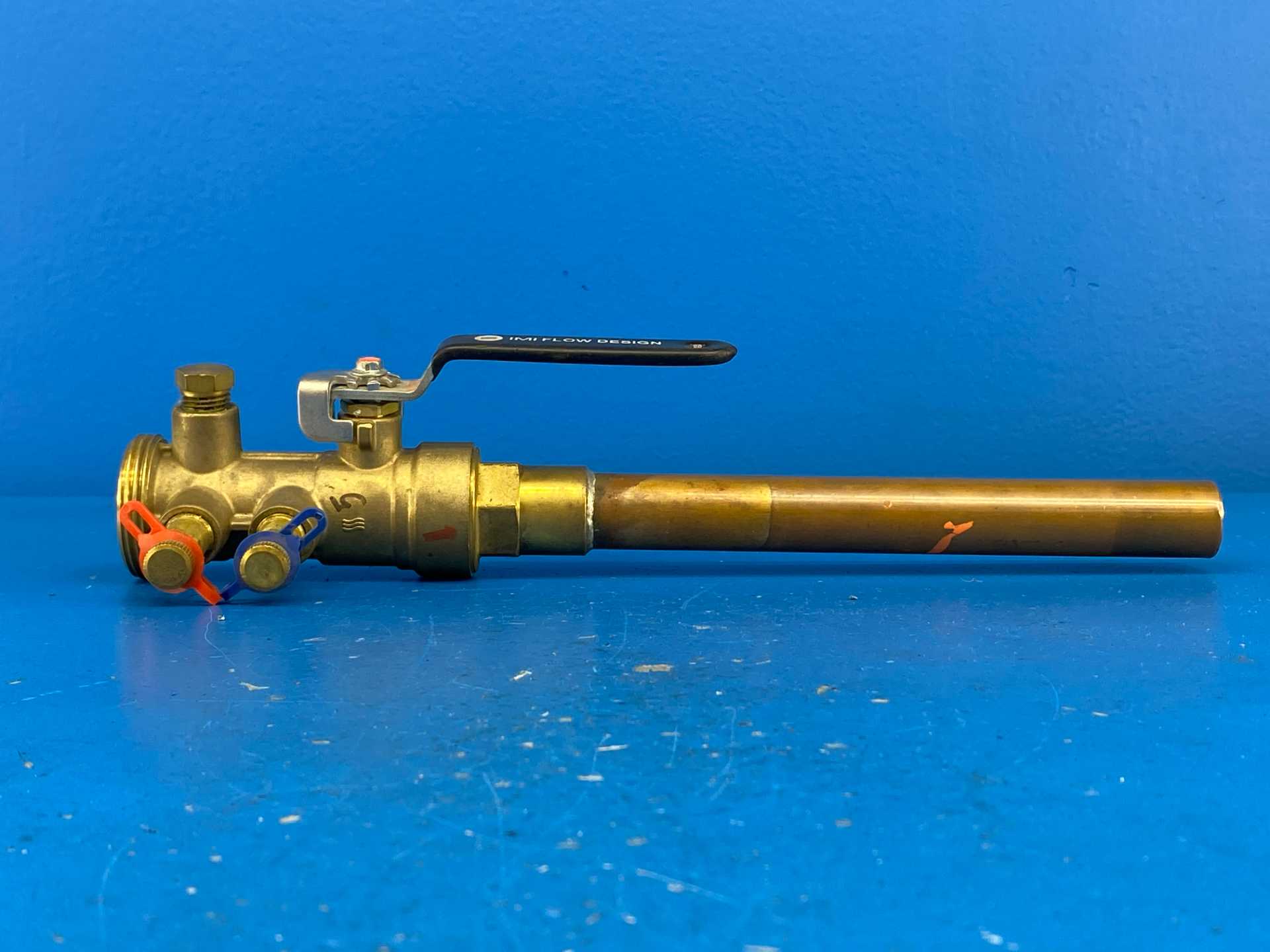 IMI Hydronics UASBS-B-075S-050M-V6, 3/4"S x 1/2"M, Manual Venturi Valve, 600WOG | PN40, Venturi No. 6, 600 PSIG