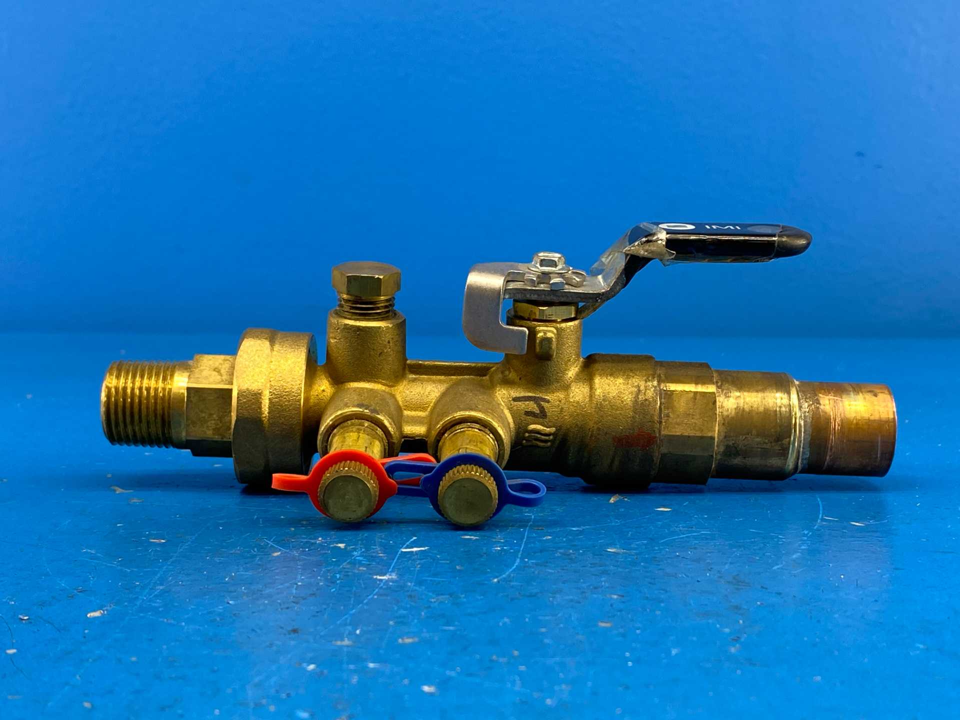 IMI Hydronics UA-A-075S-050M-V4, 3/4"S x 1/2"M, Manual Venturi Balancing Valve, 600WOG | PN40, 600 PSIG, Venturi No. 4