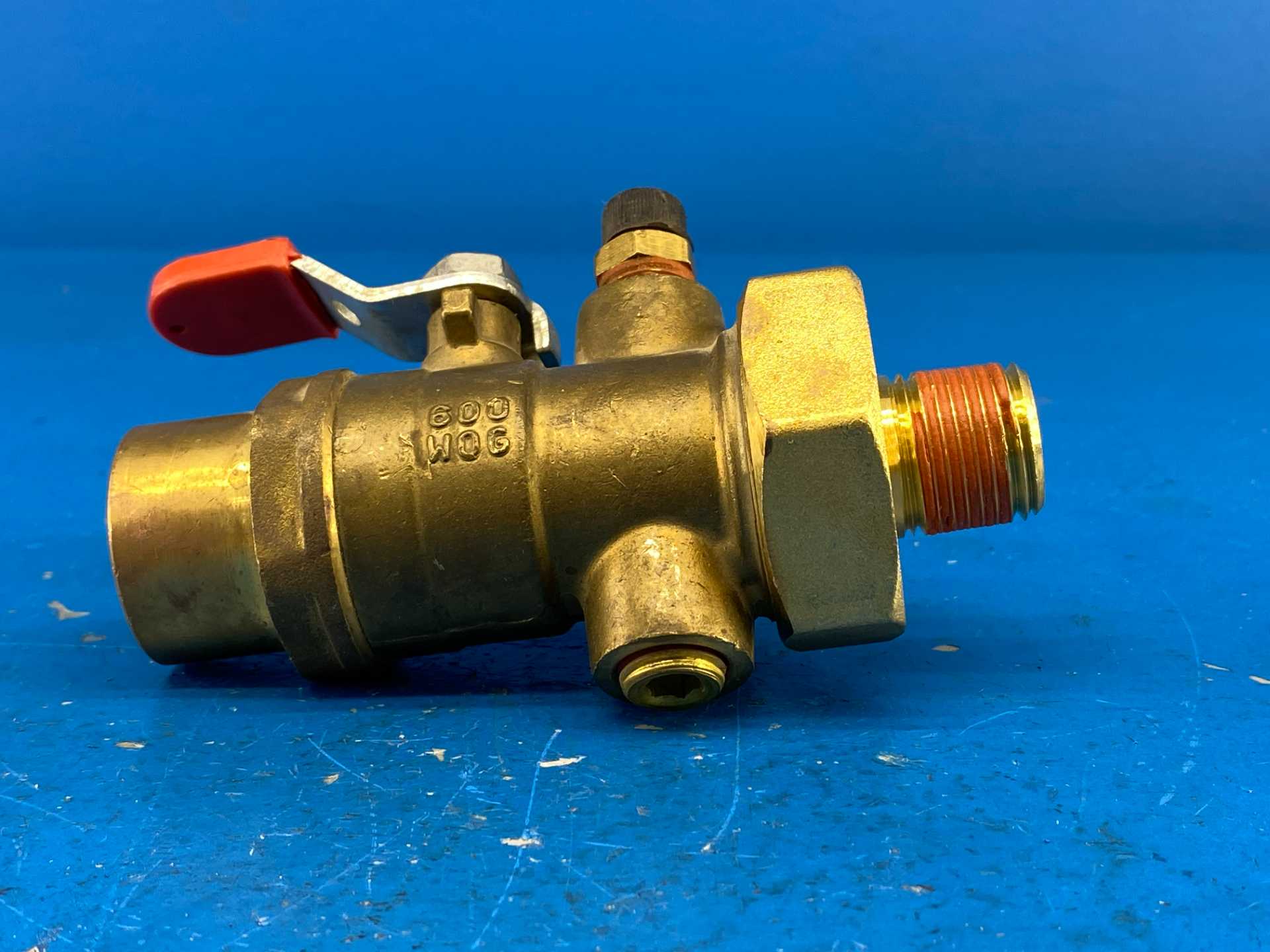 Nexus Hydronics Ultra X, UX-100-S-050M-PGG, 1" STD x 1/2" M, Ball Valve