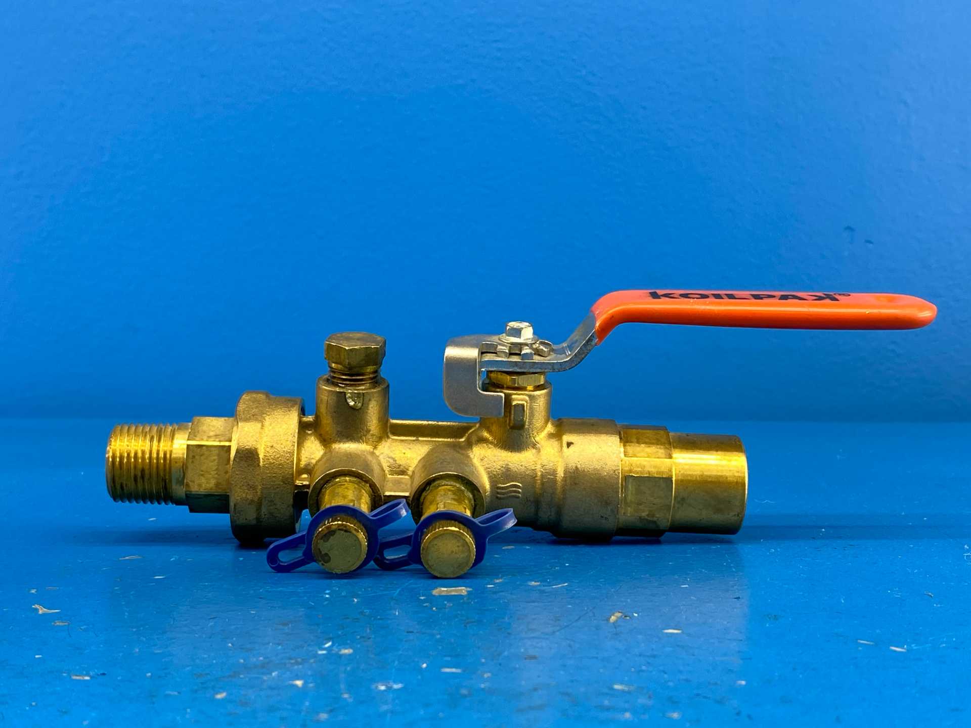 IMI Hydronics UBSBSA075S-050M,PL1,PT2,PT3, 3/4"S x 1/2"M Koilpak Shut-off Valve, SWE, 600WOG | PN40, 600 PSIG, Type A