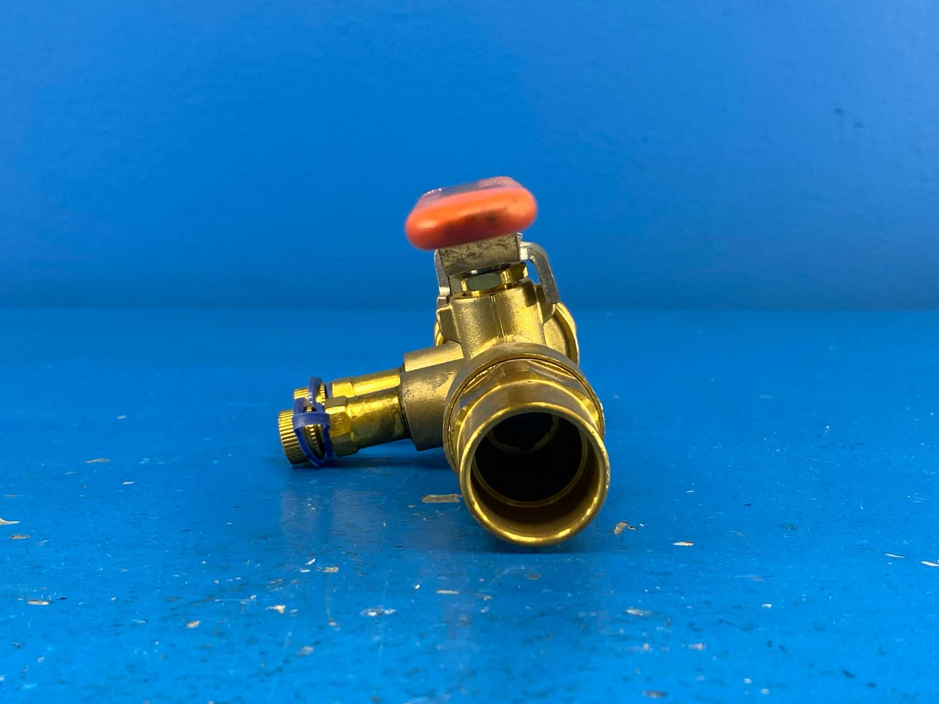 IMI Hydronics UBSBSA075S-050M,PL1,PT2,PT3, 3/4"S x 1/2"M Koilpak Shut-off Valve, SWE, 600WOG | PN40, 600 PSIG, Type A