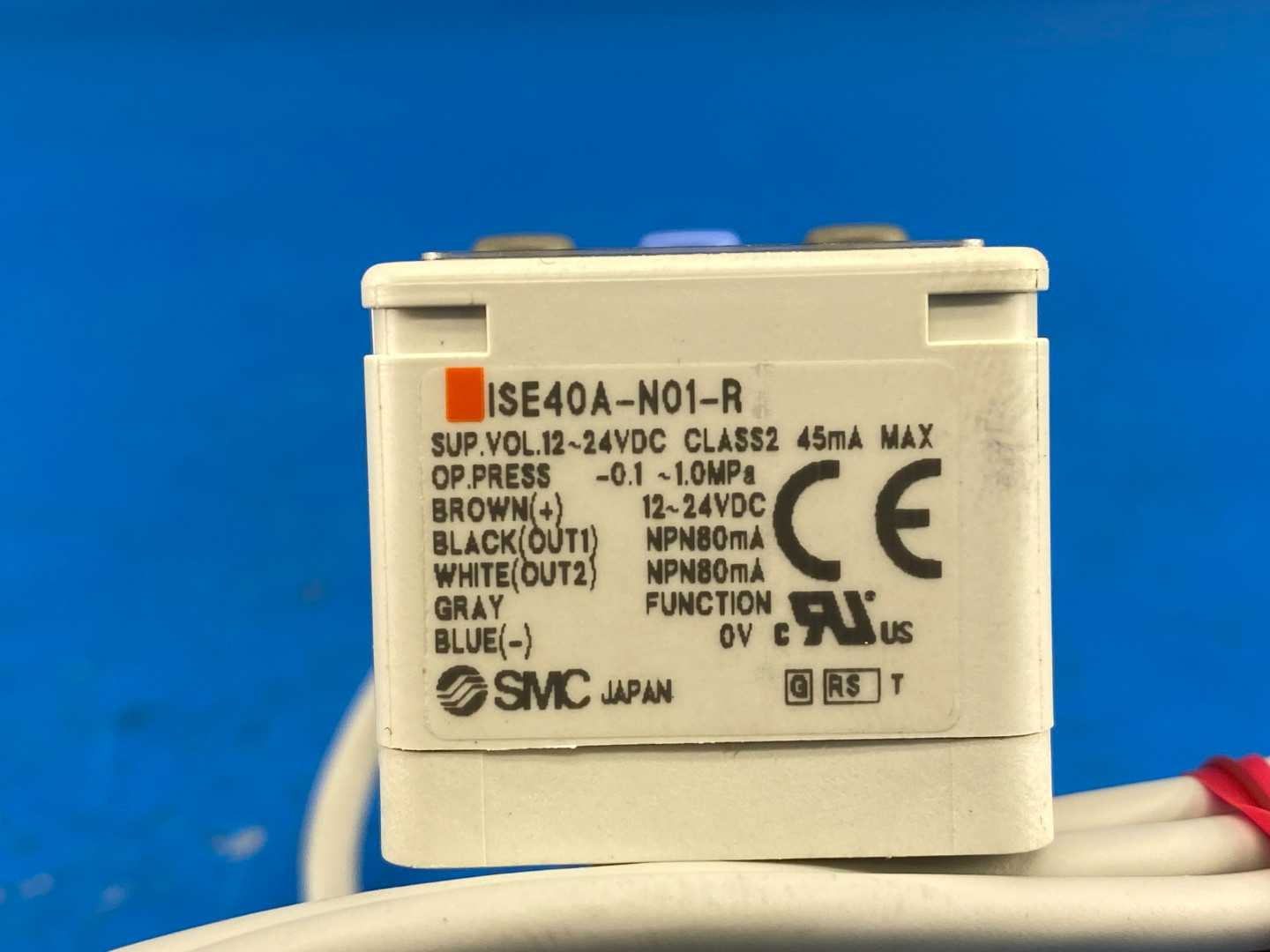 SMC, ISE40A-N01-R, X501, Pressure Mpa Readout