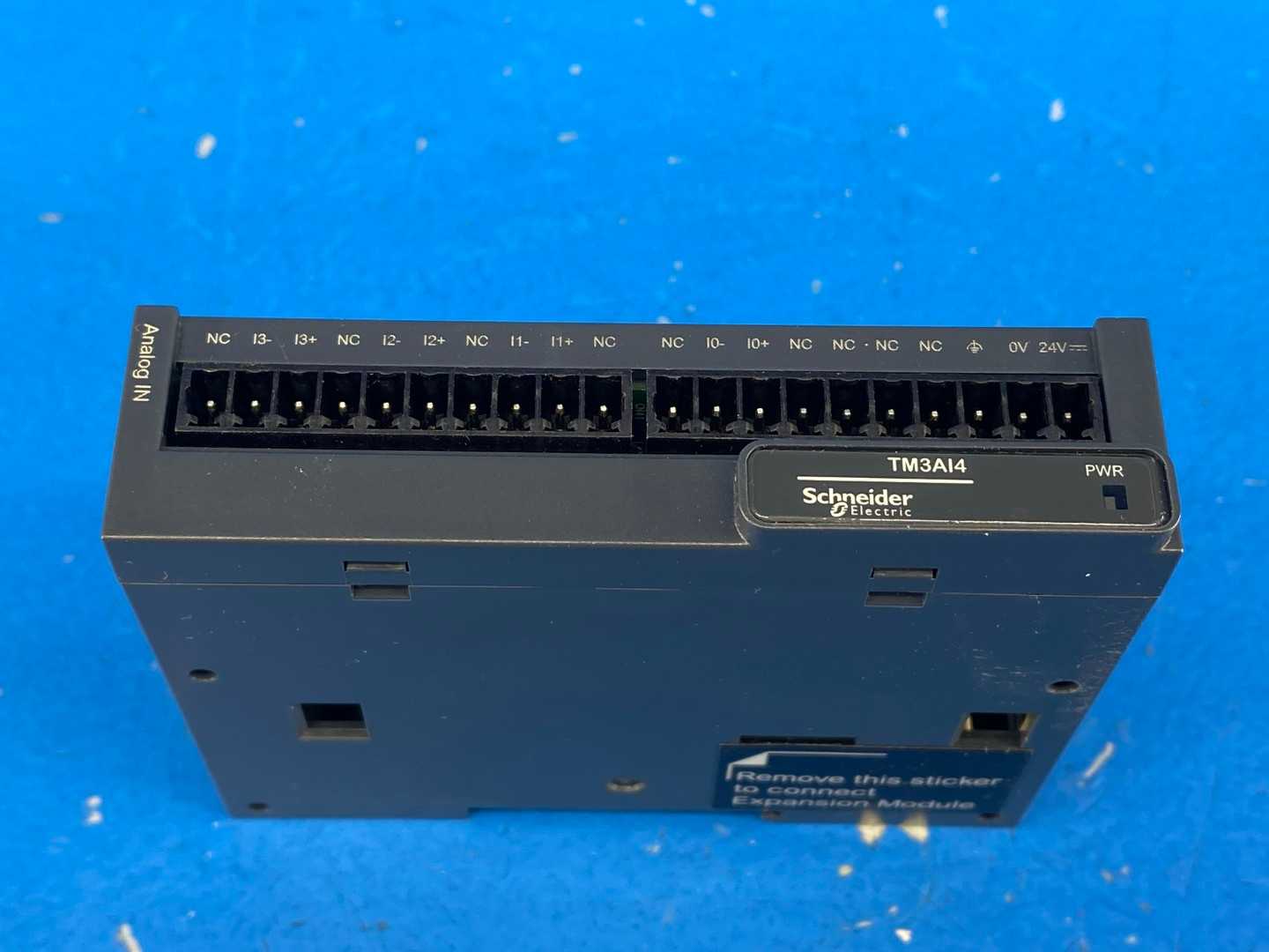 Schneider Electric Modicon TM3AI4 Analog Input Module, 4-Channel, 0–10V / ±10V / 0–20mA / 4–20mA