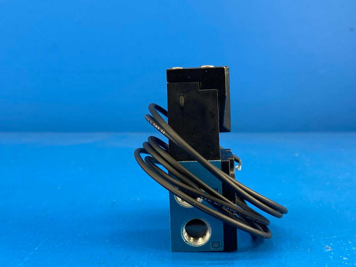 MAC Valves Inc. 45A-AA1-DAAB-1CM 4/2-Way Single Direct Solenoid Poppet Valve