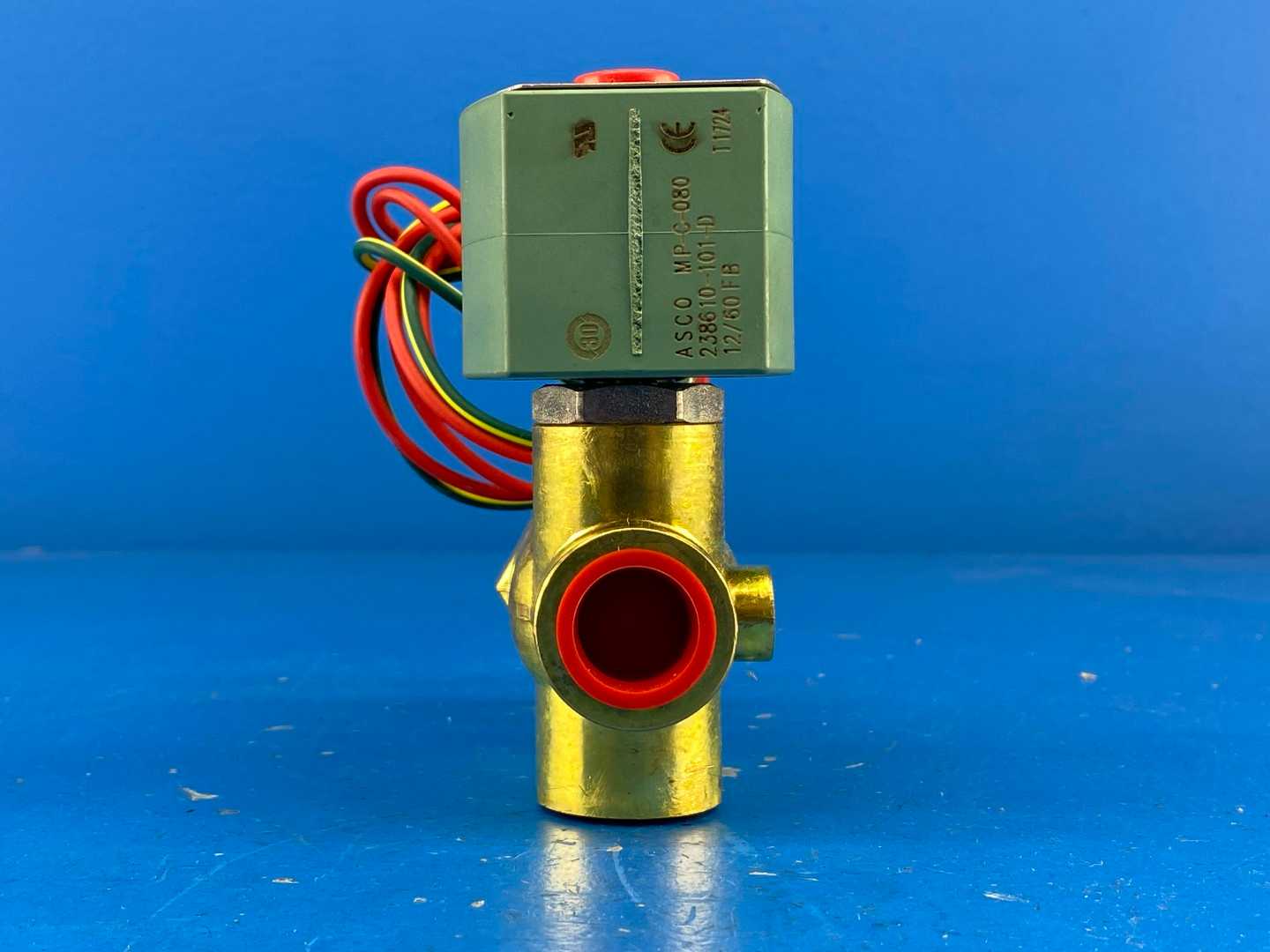 ASCO Red-Hat 8223G003 1/2" Pipe 12V 1500PSI 2-Way Solenoid Valve