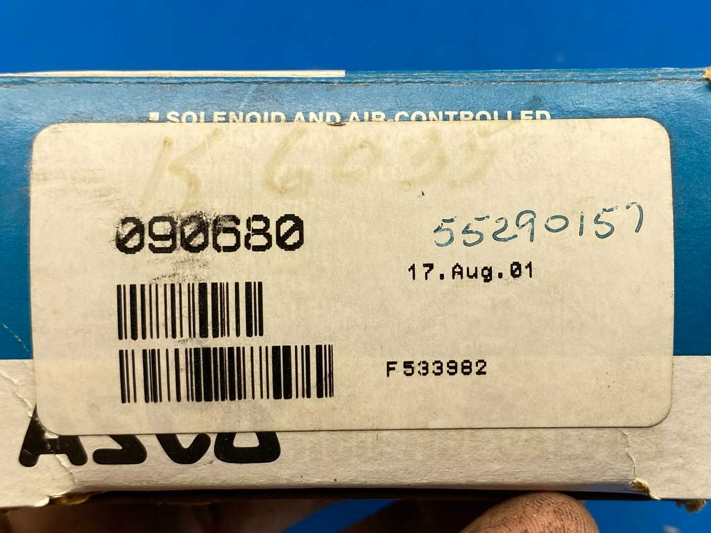ASCO 090680 Solenoid Valve Repair Kit