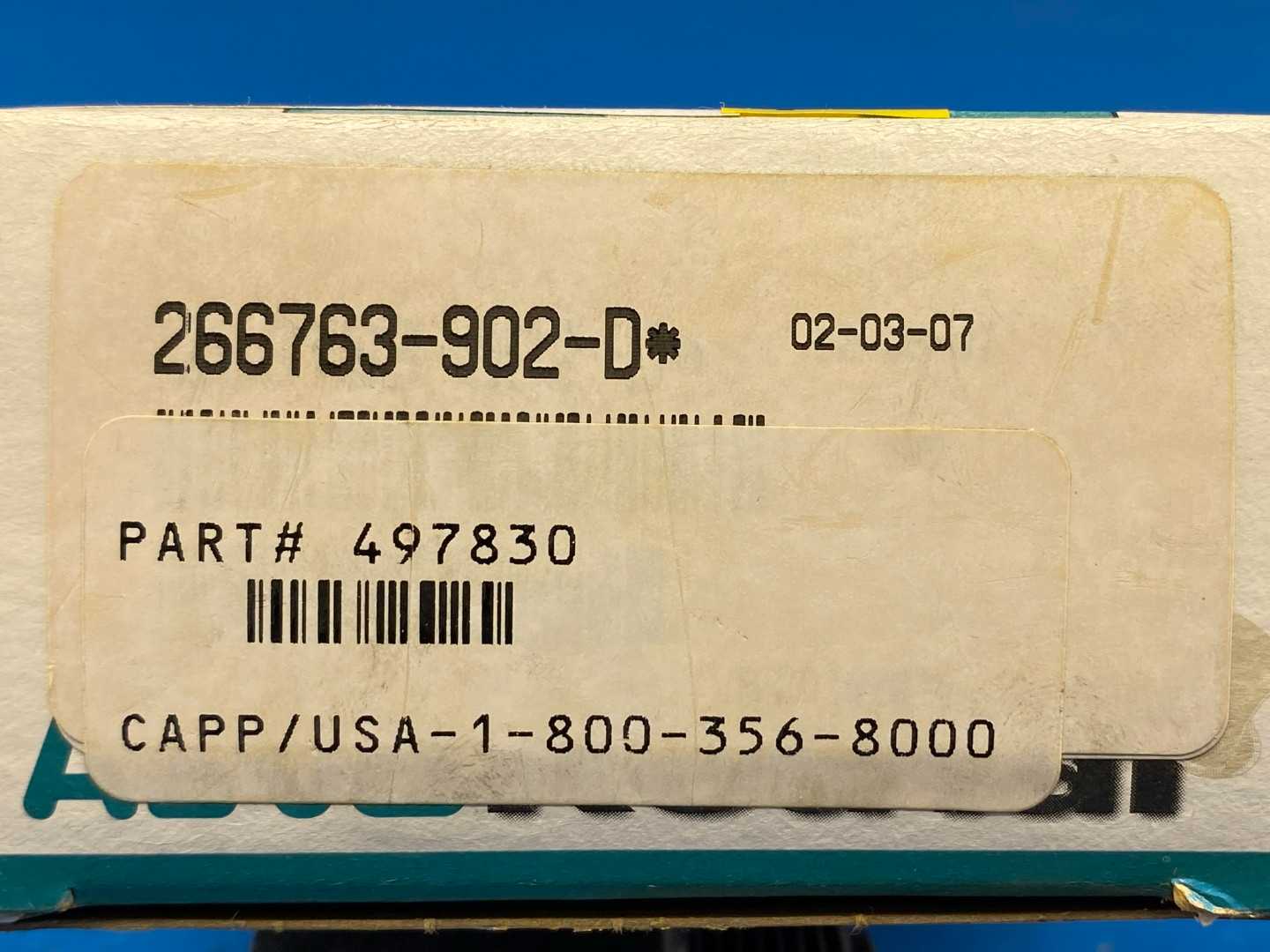 ASCO 266763-902-D* Solenoid Coil 110/120V