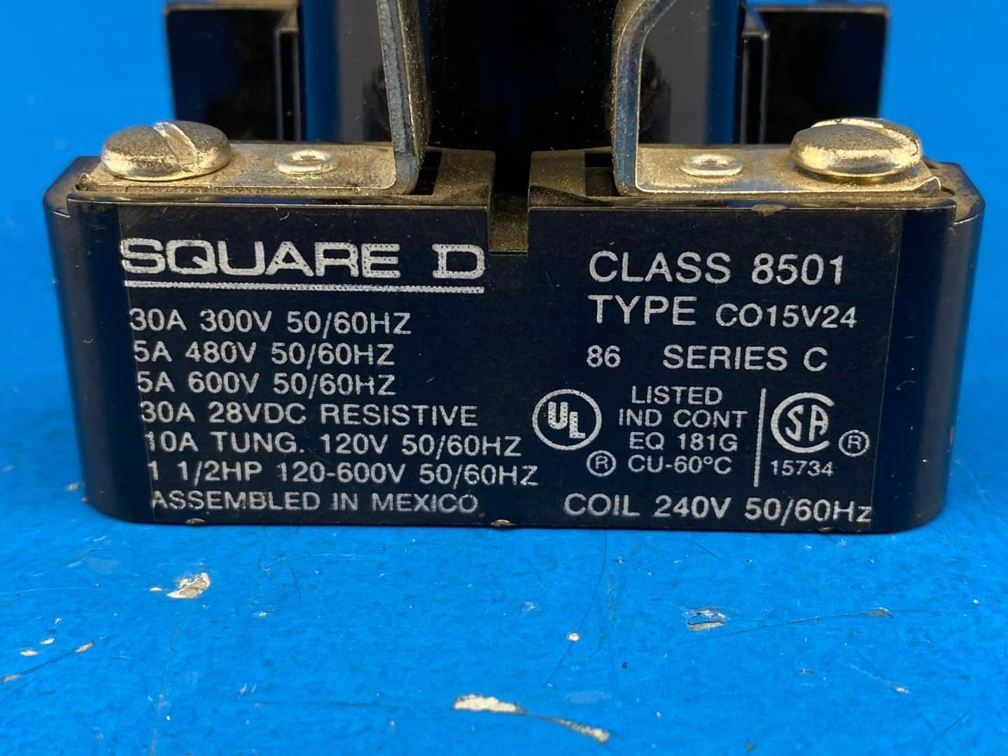 Square D Class 85010 Type CO15V24, Coil 240V, Series C