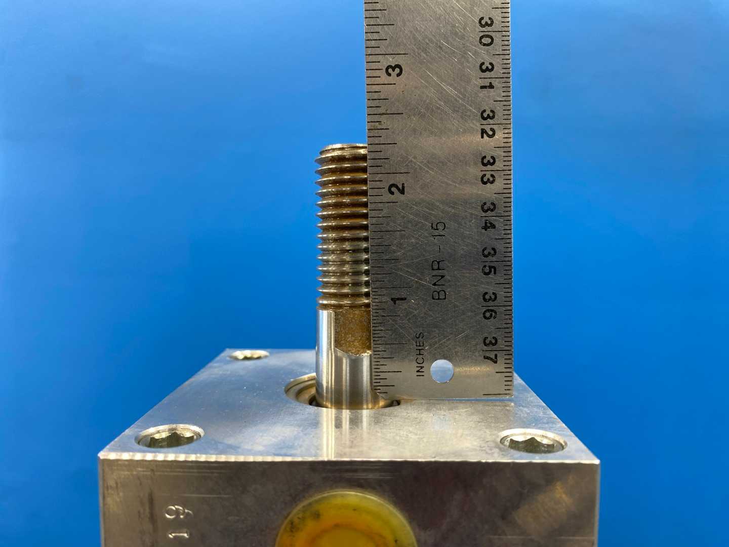 Motion Controls LLC D70SENC SL14 RA1 Pneumatic Cylinder 3" Bore 14" Stroke 150 PSI (10 bar)