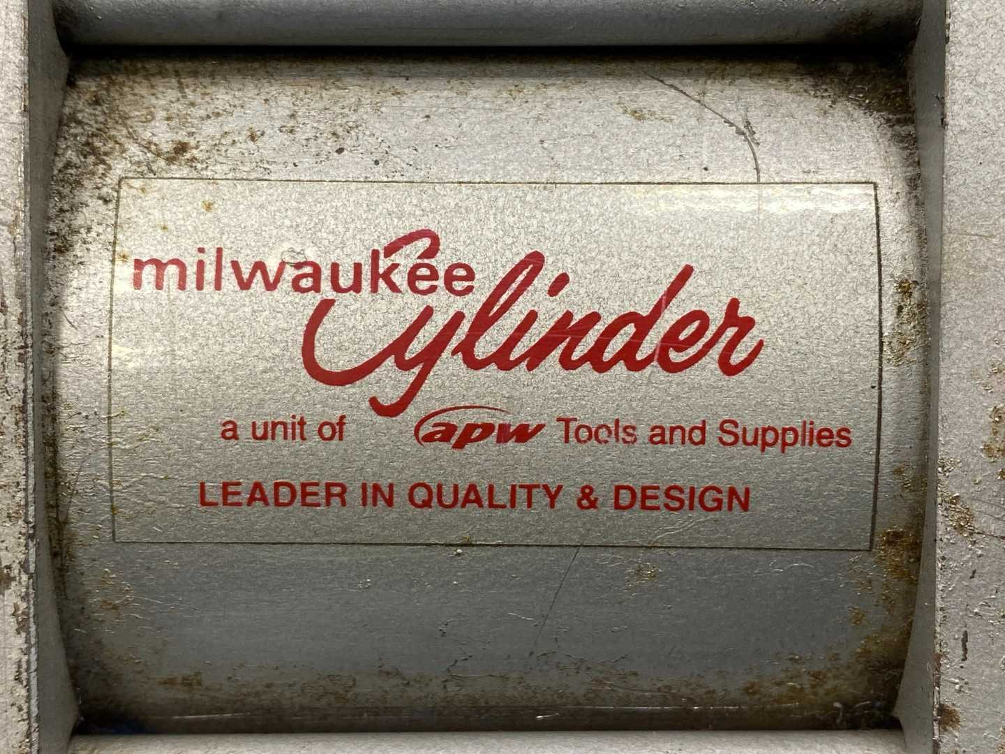 Milwaukee A-31 2.50" Bore, 1" Stroke Pneumatic Cylinder 250 PSI