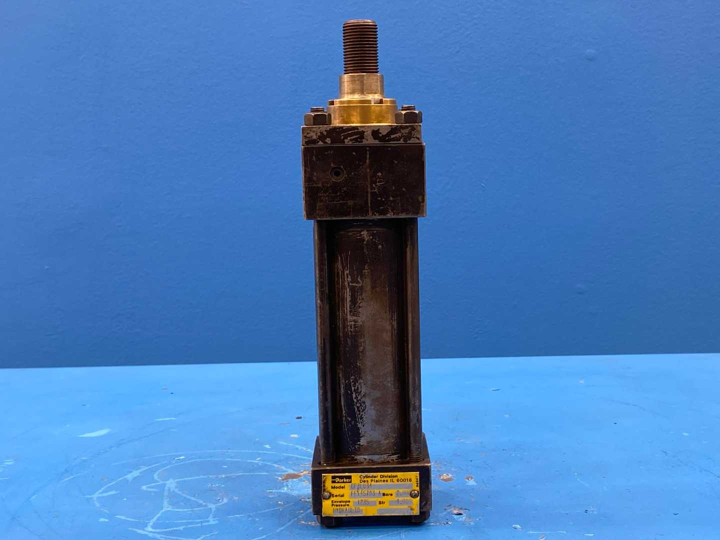 Parker 02.00 CF3LU34 4.000 Hydraulic Cylinder 2" Bore 4" Stroke