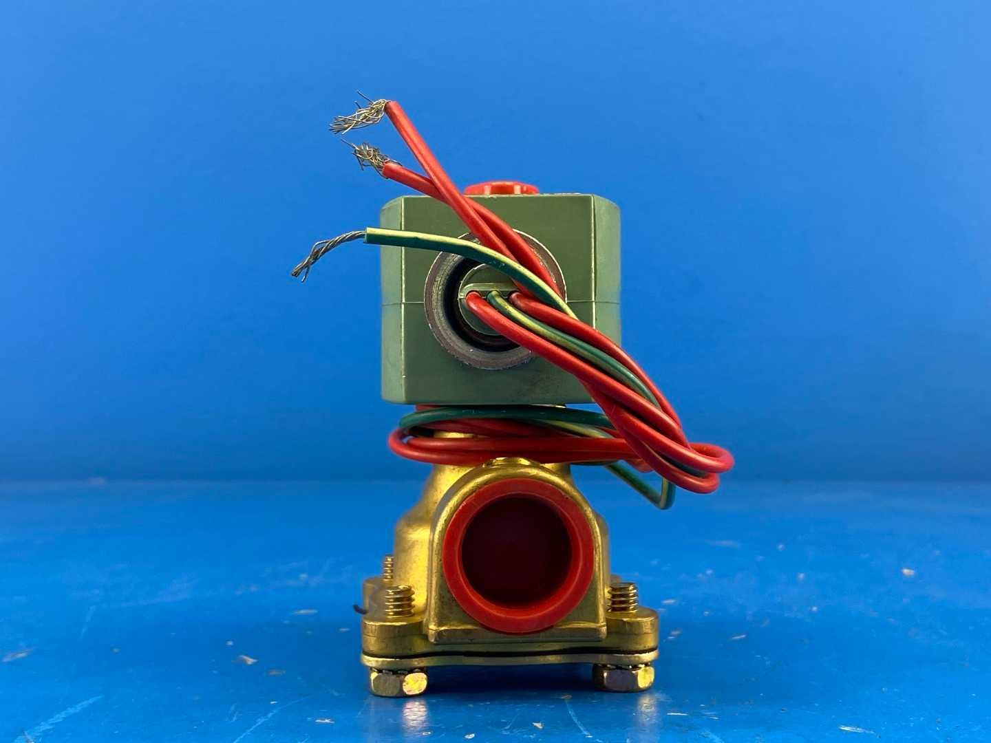 ASCO Red-Hat 8030G083 3/4"Pipe 2-Way Solenoid Valve 110/120V 50/60Hz