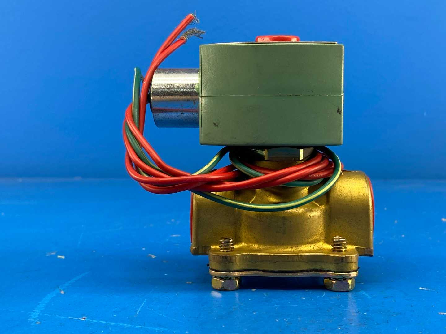 ASCO Red-Hat 8030G083 3/4"Pipe 2-Way Solenoid Valve 110/120V 50/60Hz