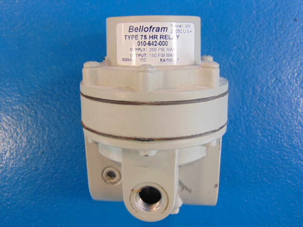 BELLOFRAM 010-642-000 HR ELECTROPNUEMATIC RELAY 