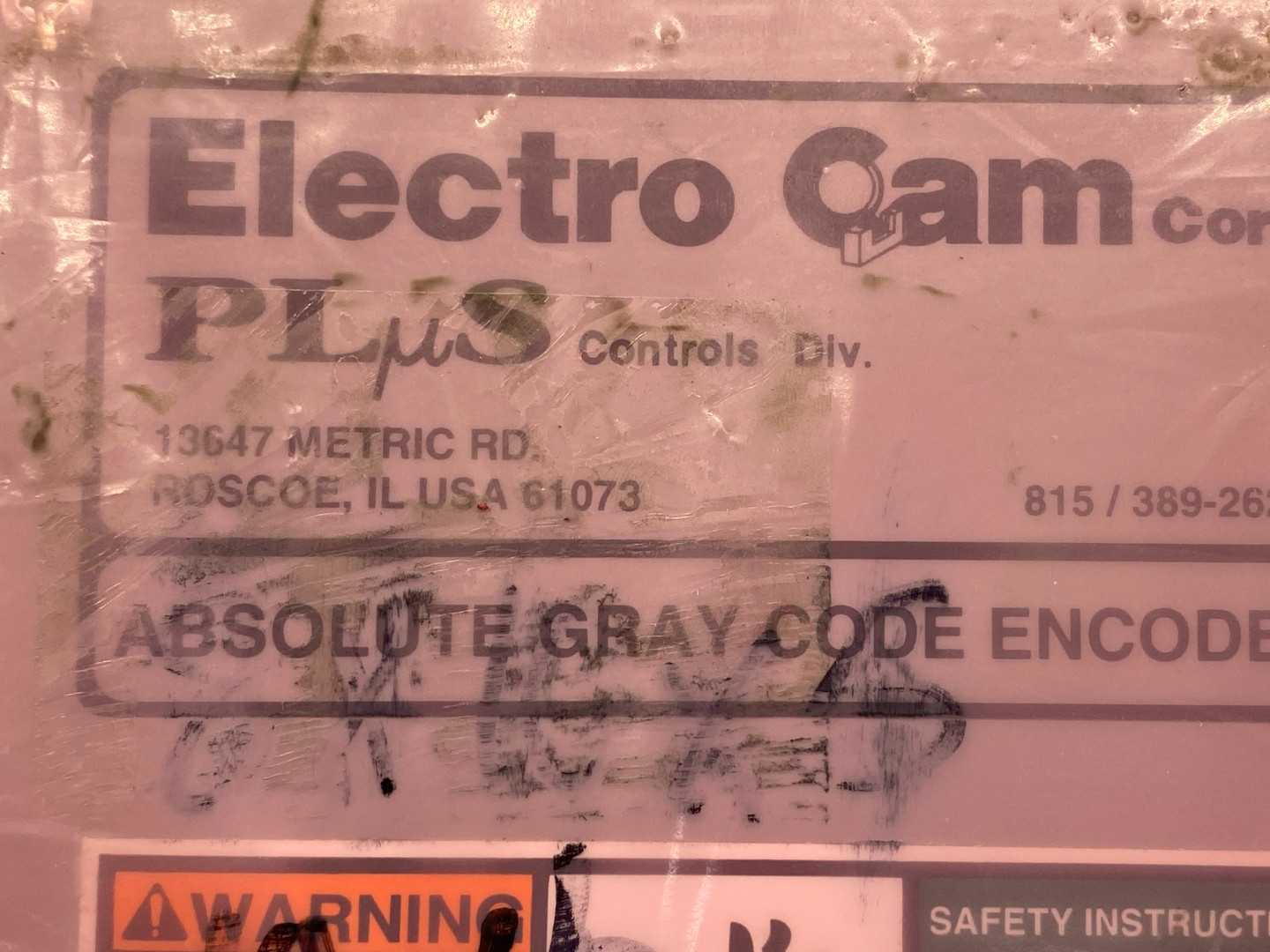 Electro Cam PS-4256-12-DDH, Absolute Gray Code Encoder