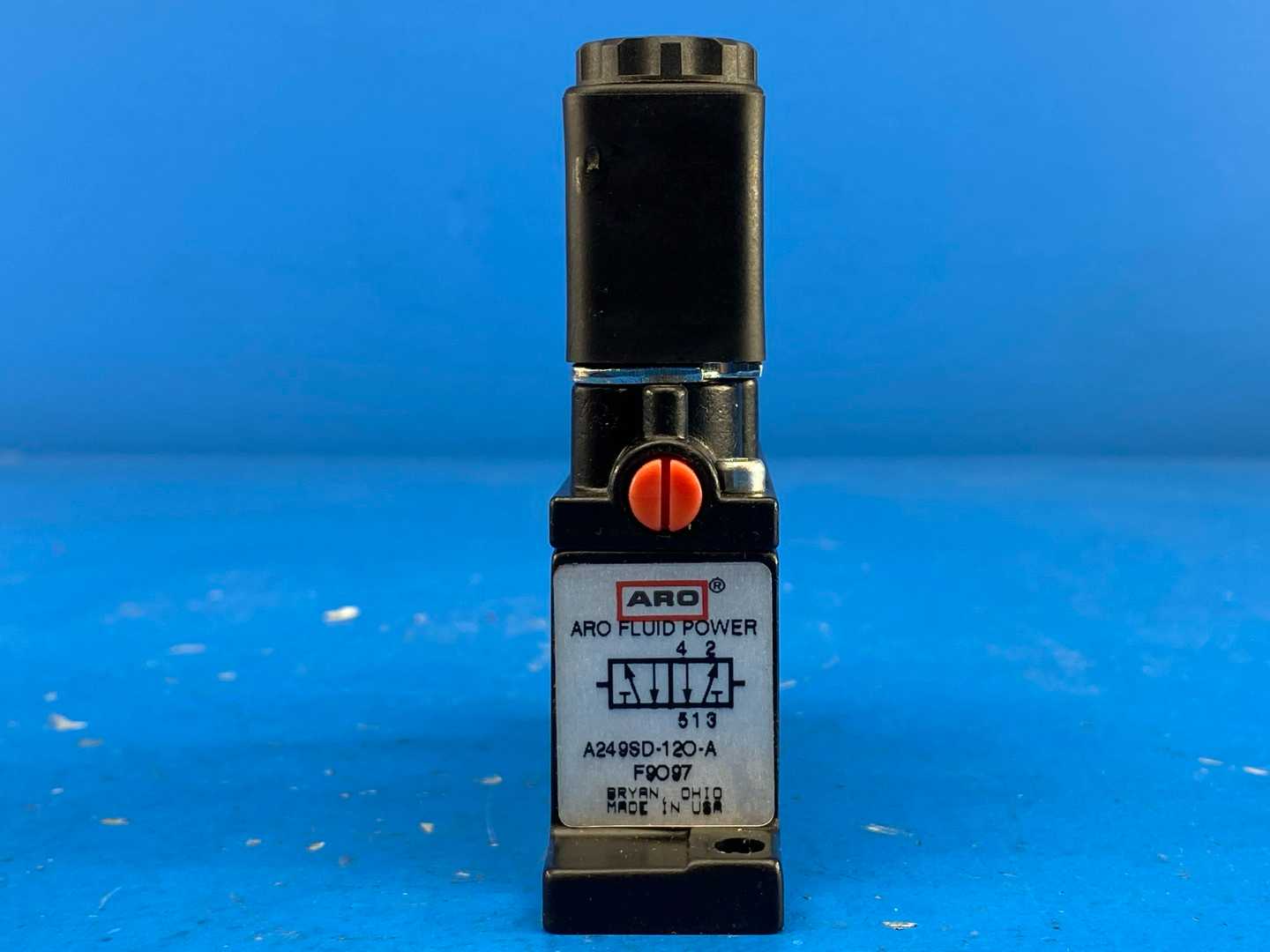 ARO Fluid Power A249SD-120-A Alpha "Thin" Bar Manifold Solenoid Operated Valve