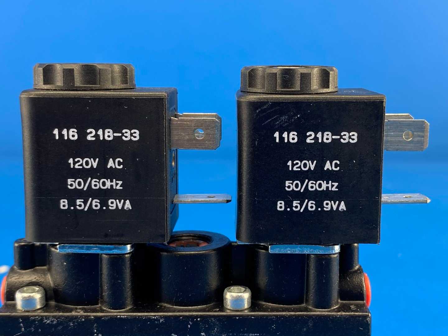 ARO Fluid Power A249SD-120-A Alpha "Thin" Bar Manifold Solenoid Operated Valve