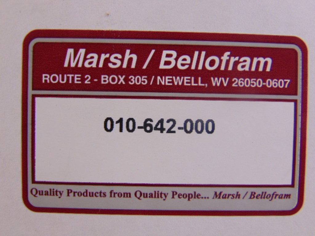 BELLOFRAM 010-642-000 HR ELECTROPNUEMATIC RELAY 
