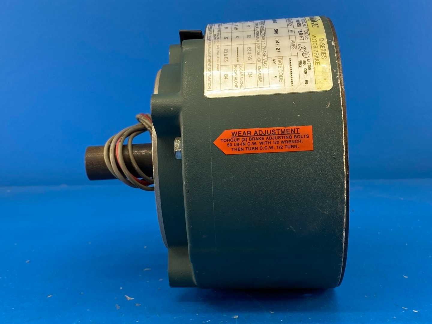 Dodge 031461, Model 140 DBSS, Motor Brake