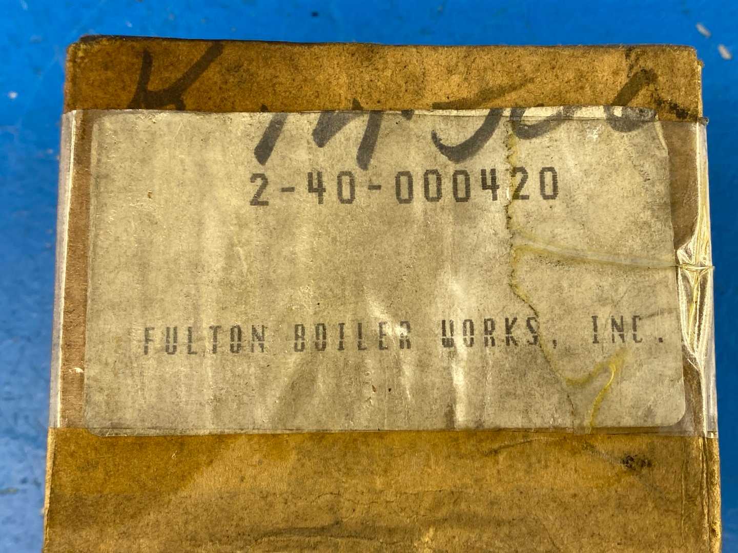 Fulton Boiler Works Inc. 2-40-000420 Control Relay 120/240VAC, 10A, 1/3HP